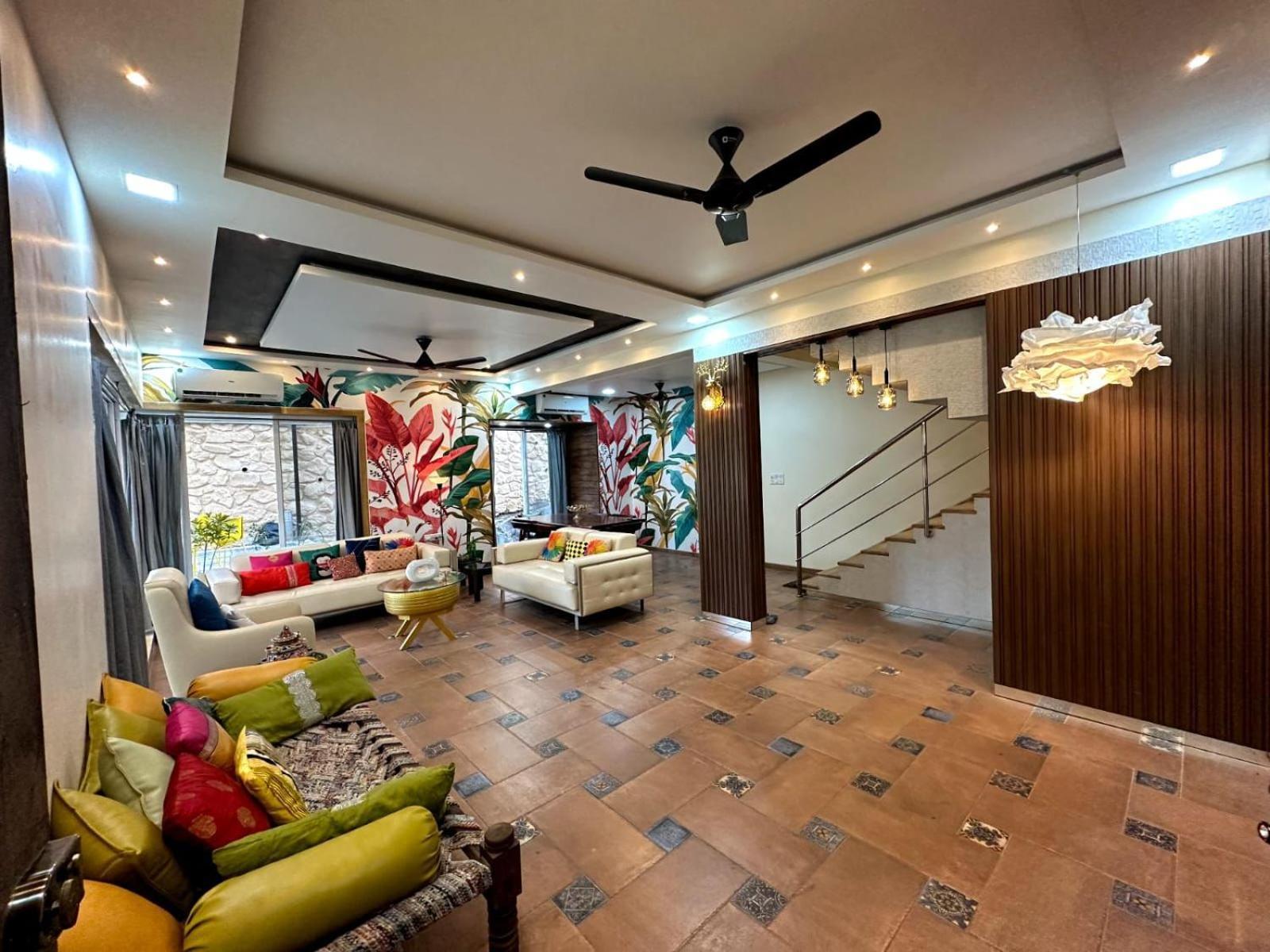 Tropical Villa II 4 Bhk II Lonavala II 1 Mountain View II 2 Private Pool II 3 Big Terrace Exterior foto